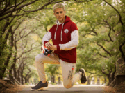 CRAMER MENS JOGGER SET  BRICK CHARCOAL - Image 2